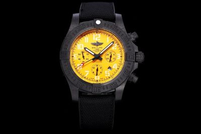 GF Factory Best Replica Breitling Avenger Hurricane  Yellow 45mm Watch